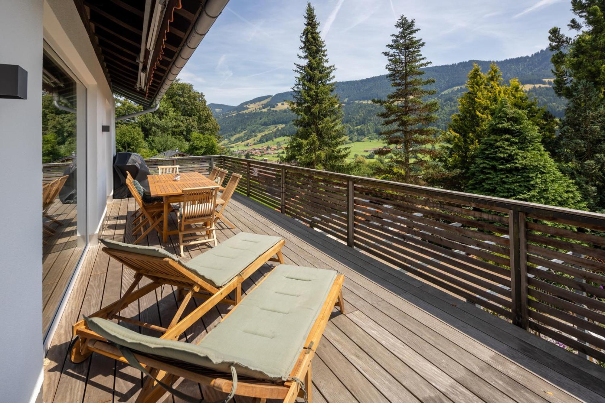 Wald Lounge Villa Oberstaufen Exterior photo